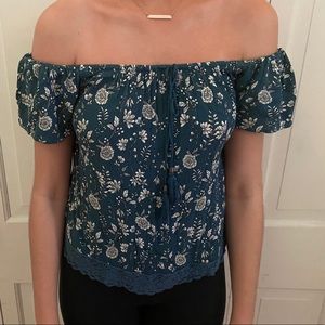 Aeropostale off the shoulder top